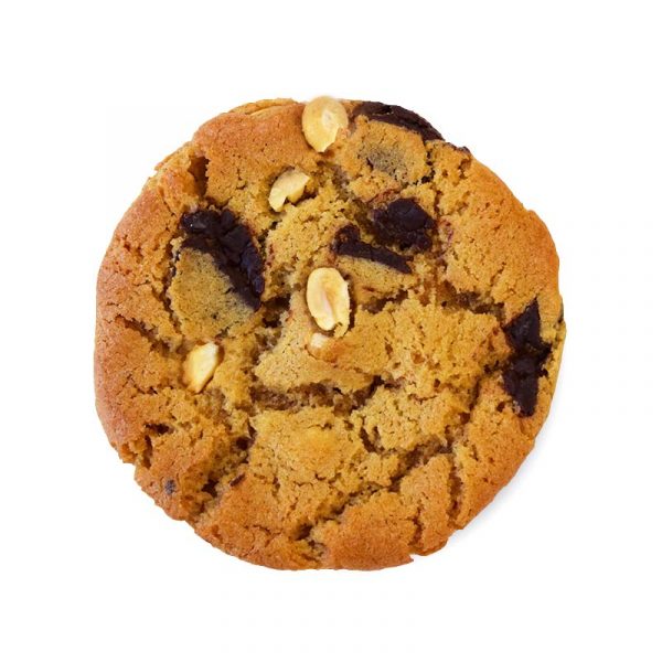cookie cacahuète chocolat noir
