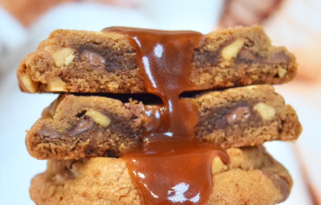 cookies aux snickers