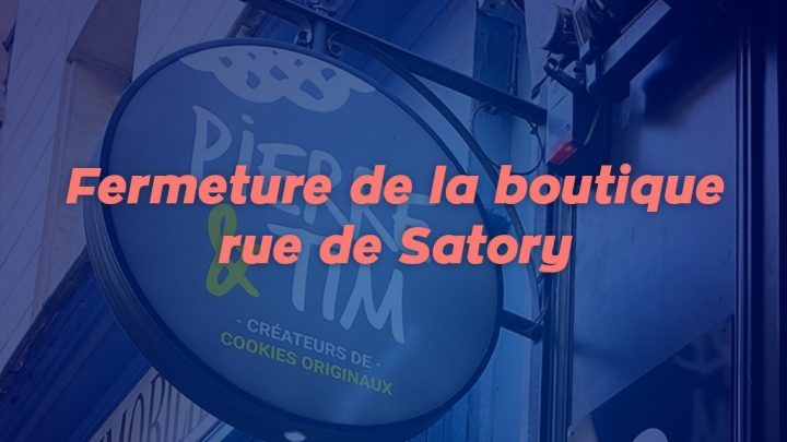 fermeture de notre boutique