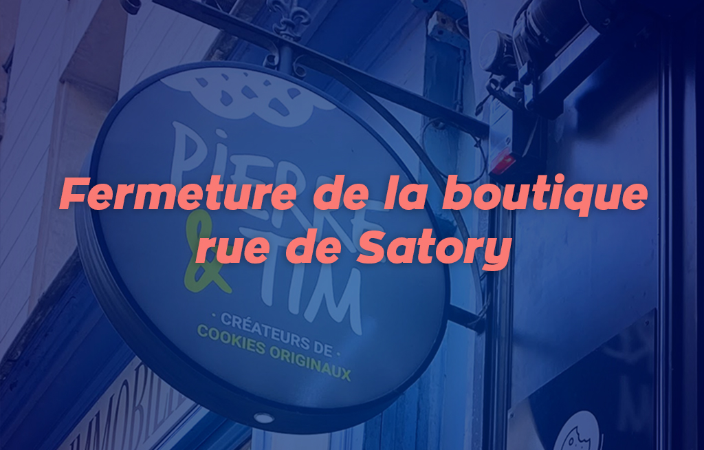 fermeture de notre boutique